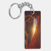 メサのアーチ、Canyonlandsの国立公園 キーホルダー (正面左)