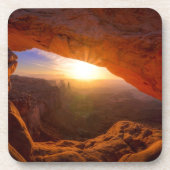 メサのアーチ、Canyonlandsの国立公園 コースター (正面)