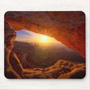 メサのアーチ、Canyonlandsの国立公園 マウスパッド
