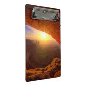 メサのアーチ、Canyonlandsの国立公園 ミニクリップボード (アングル)