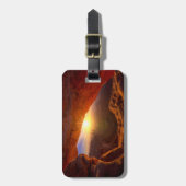 メサのアーチ、Canyonlandsの国立公園 ラゲッジタグ (正面縦)