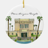 メサアリゾナの寺院 セラミックオーナメント (裏面)