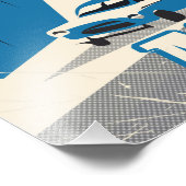 メサアリゾナヴィンテージスタイル旅行ポスター フォトプリント            (角)