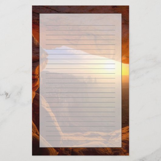 メサアーチキャニョンランド国立公園 便箋 (正面)