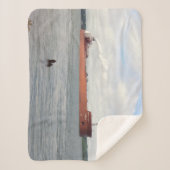 メサビマイナーシェルパ毛布 シェルパブランケット (正面)