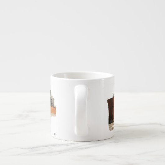 メサビマイナー切り出しエスプレッソマグ エスプレッソカップ (裏面)