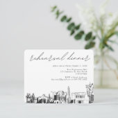 メサリハーサル招待状エンクロージャカード エンクロージャーカード (スタンド正面)