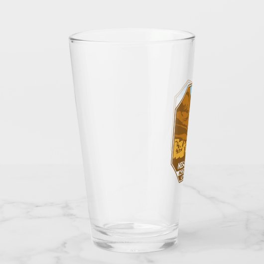 メサヴェルデナショナルパーククリフパレスレトロエンブレム タンブラーグラス (右)