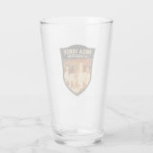 メサヴェルデナショナルパークコロラドウォーターカラーバッジ タンブラーグラス (裏面)