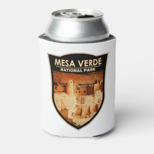 メサヴェルデナショナルパークコロラドウォーターカラーバッジ 缶クーラー (缶裏面)