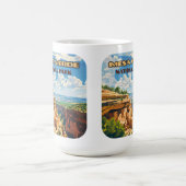 メサヴェルデナショナルパークコロラドクリフハウス コーヒーマグカップ (中央)