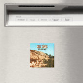 メサヴェルデナショナルパークコロラド マグネット (インサイチュ (食洗機))