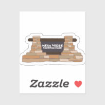 メサヴェルデ国立公園の旅行ステッカー