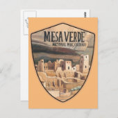 メサヴェルデ国立公園 ポストカード (正面/裏面)
