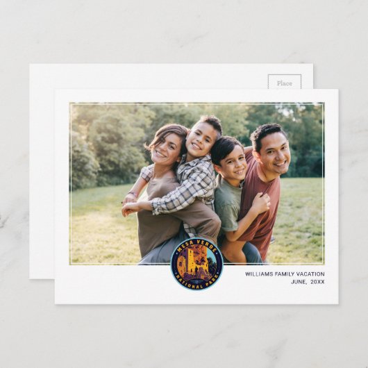 メサヴェルデ国立公園 ポストカード (正面/裏面)