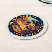 メサヴェルデ国立公園 ラウンドペーパーコースター (アングル)