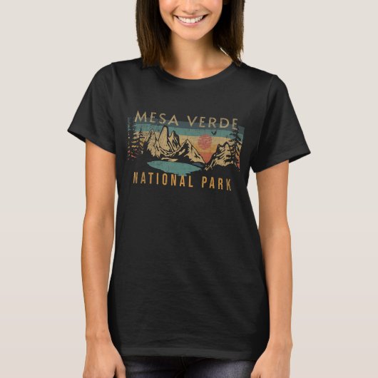 メサヴェルデ国立公園 Tシャツ (正面)