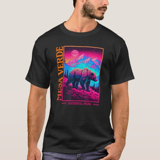 メサヴェルデ国立公園 Tシャツ (正面)