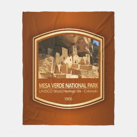 メサヴェルデNP (PF1) フリースブランケット (正面)