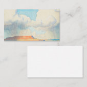 メサ上の雨, 1945メイナード・ディクソン 名刺 (正面/裏面)