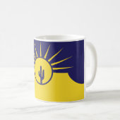 メサ国旗(アリゾナ、米国) コーヒーマグカップ (正面右)