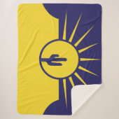 メサ国旗（アリゾナ、米国） シェルパブランケット (正面)