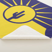 メサ国旗（アリゾナ、米国） シェルパブランケット (3/4)