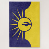 メサ国旗（アリゾナ、米国） ジグソーパズル (縦)