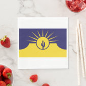 メサ国旗(アリゾナ、米国) スタンダードランチョンナプキン (インサイチュ)