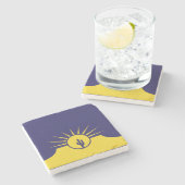 メサ国旗（アリゾナ、米国） ストーンコースター (横)