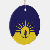 メサ国旗（アリゾナ、米国） セラミックオーナメント (右)