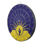 メサ国旗（アリゾナ、米国） ダーツボード (正面右)