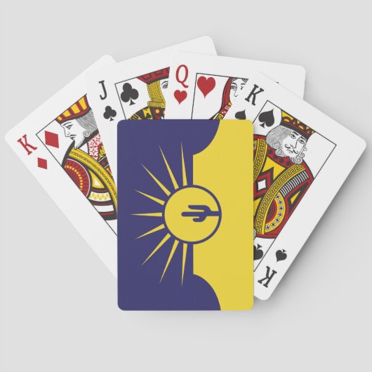 メサ国旗（アリゾナ、米国） トランプ (裏面)