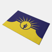 メサ国旗（アリゾナ、米国） ドアマット (アングル)