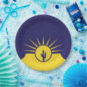 メサ国旗（アリゾナ、米国） ペーパープレート (パーティー)