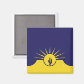 メサ国旗（アリゾナ、米国） マグネット (正面/裏面)