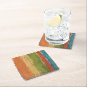 メサ層I スクエアペーパーコースター (インサイチュ)