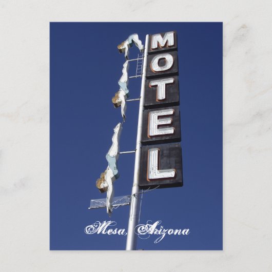 メサ、アリゾナ名勝はがき ポストカード (正面)