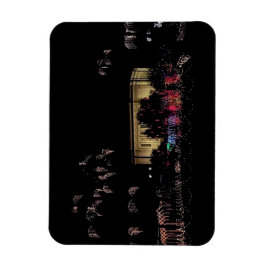 メサ、アリゾナ寺院のライト。 マグネット