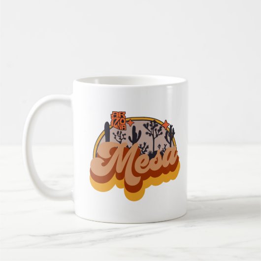 メサ(アリゾナ州) コーヒーマグカップ (左)