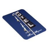 メサ、アリゾナ風光明媚 マグネット (右側)