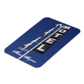 メサ、アリゾナ風光明媚 マグネット (左側)