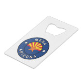 メサ・アリゾナ クレジットカード栓抜き (正面アングル)