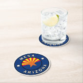 メサ・アリゾナ ラウンドペーパーコースター (インサイチュ)