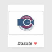 メサ・ガイトニア州旗 シール (シート)