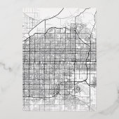 メサ ラブ ロケーター | ウェディング セーブ・ザ・デート 箔招待状 (裏面)