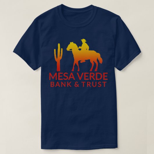 メサ・ヴェルデ銀行 Tシャツ (デザイン正面)