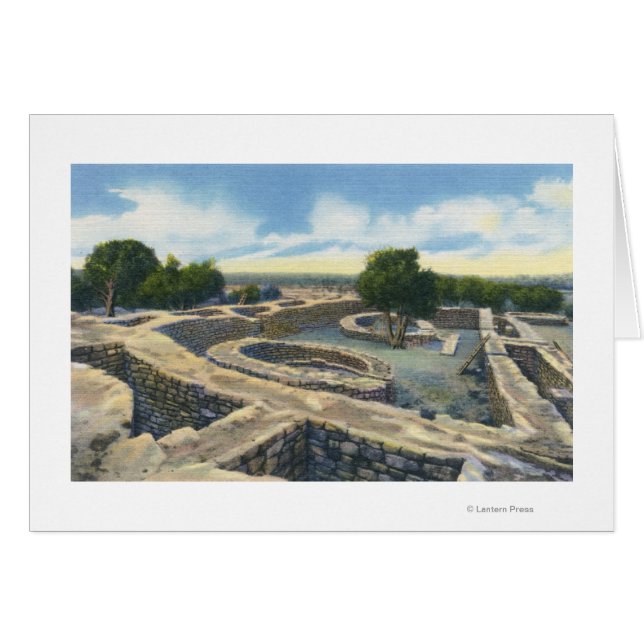 メサ・ヴェルデ・ナット。コロラド州パーク – サンテンプル (正面横)