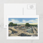 メサ・ヴェルデ・ナット。コロラド州パーク – サンテンプル ポストカード (正面/裏面)