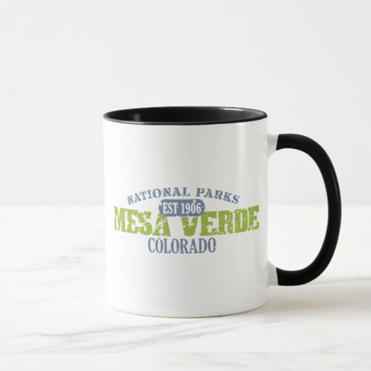 メサVerdeの国立公園 マグカップ (右)